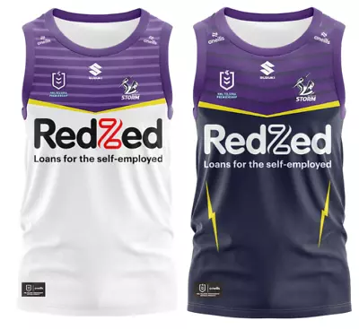 2024 Men's Jersey Melbourne Storm Vest STORM Shirt NRL • £15.99