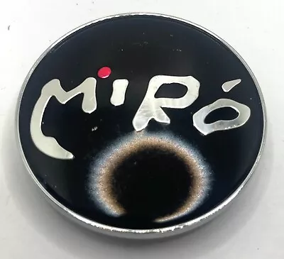 C-098 Miro Black / Chrome Wheel Center Cap • $39.93