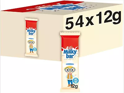 Milkybar White Chocolate Kid Bars 54 X 12 G Uk* • £13.49