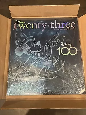 Disney Twenty Three D23 Magazine Special Commemorative Issue 100 2023 Sealed • $24