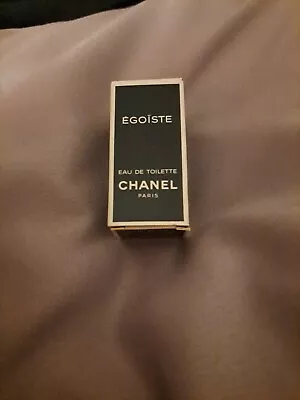   EGOIST  CHANEL PARIS Miniature Perfume - 4ML New & Authentic. • £4.28