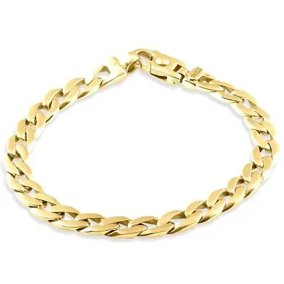 Men's Cuban 14k Gold (32gram) Or Platinum (52gram) 8mm Link Bracelet 8.25  • $3380