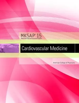 $13.95 • Buy MKSAP 15 MEDICAL KNOWLEDGE SELF-ASSESSMENT PROGRAM: By American College Of Mint