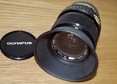 Olympus OM-System 35-70mm F/4 Zuiko Auto-Zoom Film Camera Lens With Hood • £44.95
