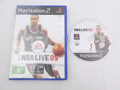 Mint Disc Playstation 2 Ps2 NBA Live 09 2009 2K9 - No Manual Free Postage • $7.90