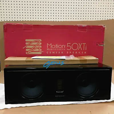 MartinLogan Motion 50XTi 6.5  Center Channel Speaker Black(Used) #7803 • $590