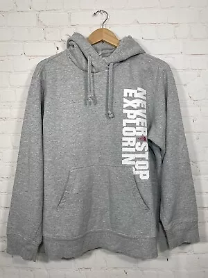 The North Face Hoodie Sweatshirt Mens Large Gray Never Stop Exploring Pullover • $16.98