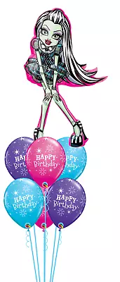 Monster High Themed Balloon Bouquet - Party Supplies Decoration - 7pc • $10.99