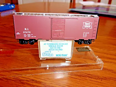 Micro-trains A 1972 N-scale Rock Island Boxcar #27473 • $15.75