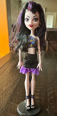 Monster High Create A Monster Vampire Girl Doll Mattel W/ Stand • $28.99