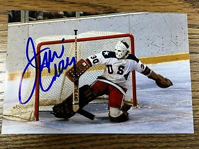 Jim Craig Signed Autographed 4x6 Photo Usa “miracle On Ice” Hockey • $30