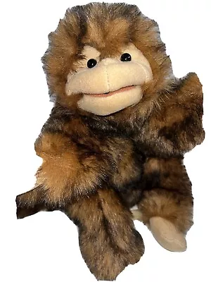Folkmanis Puppet Monkey Full Body Hand Puppet 10  Stuffed Animal Plush Long Tail • $15