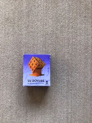 £6.99 • Buy Gazebo Games Su Dokube Sudoku Style Cube Game Wooden - COMPLETE
