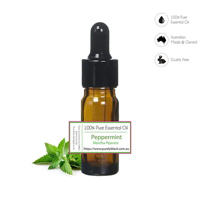 $11.95 • Buy Pure & Natural Peppermint Essential Oil For Skin Hair Headaches Migraines IBS
