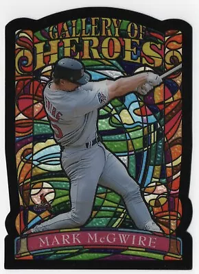 1998 Topps Mark McGwire Jumbo Gallery Of Heroes #GH7 Stained Glass • $19.99