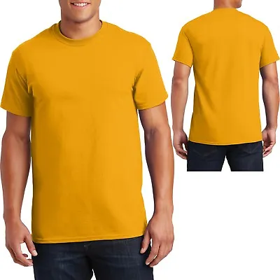 Gildan Mens T-Shirt Ultra Cotton Short Sleeve Tee S-XL 2XL 3XL 4XL 5XL NEW • $9.32