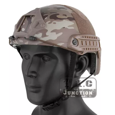 Emerson Tactical Fast Helmet Bump MICH Ballistic MH Type W/ NVG Shroud Side Rail • $33.95