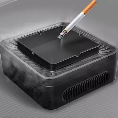 Smokeless Ashtray Filter Cigarette Smoke Odor Eliminator For Home & • $31.35