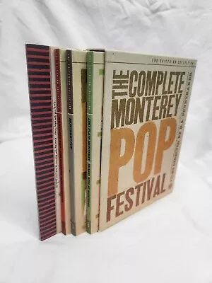 The Monterey Pop Festival Dvd Box Set Cd • $27.99