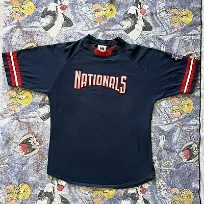 Washington Nationals Jersey Shirt Large Vintage Lee Sport • $17.99