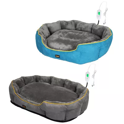 Pawz Electric Pet Heater Bed Heated Mat Cat Dog Heat Blanket Thermal Protection • $59.99