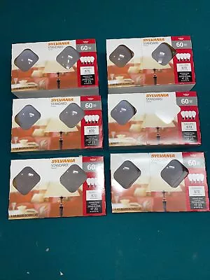 24 NOS 60w Sylvania Indoor Lightbulbs - Lot Of 6 Boxes • $79