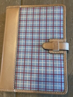 $49.99 • Buy NWOT COACH Vintage Plaid Vachetta - Trimmed Travel Photo Album ~ Free Shipping