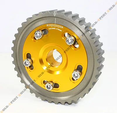 For Honda Civic Del Sol Sohc D16 D15 D-series Engine Adjustable Gold Cam Gear • $32.99