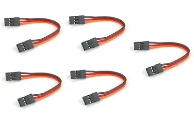 Walkera Runner 250 Racer 10CM Male To Male Servo Lead (JR) 26AWG 5 Pack • $10.95