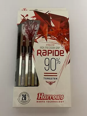 Harrows Rapide 26g 90% Tungsten Darts • £28