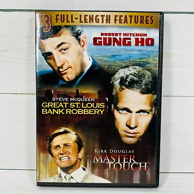 Gung Ho Great St. Louis Bank Robbery Master Touch Triple Ft. DVD (2008) • $8.99