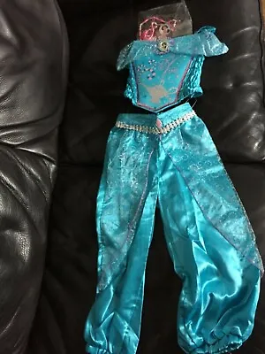 DISNEY JASMINE From ALADDIN Costume Fancy Dress Outfit  3-4 Necklace Earrings • £19.99