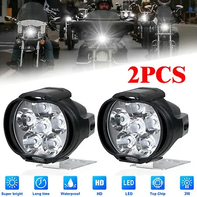 2x Car SUV ATV Motorcycle 6 LED Waterproof Lights Spot Fog Light Headlight Lamp • $9.98