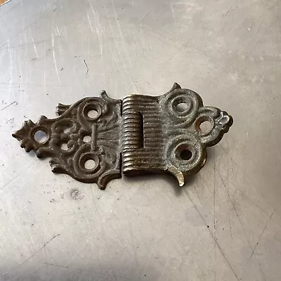 Victorian Style Ornate Brass Ice Box Hinge Single Hinge • $18.96