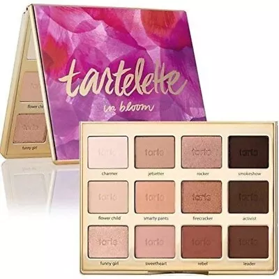 NIB Tarte Tartelette In Bloom Amazonian Clay Matte Eyeshadow Palette - 12 Shades • $26.99