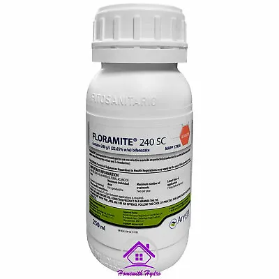 £207.95 • Buy Floramite 240 SC 250ml Spidermite Pest Control Terminator Spray Mix Hydroponics