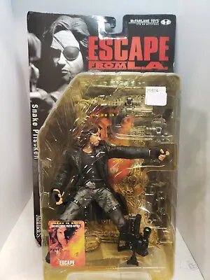$35.99 • Buy McFarlane Toys Escape From L.A. Snake Plissken Movie Maniacs 3 Kurt Russell NIB