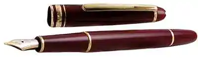 $597.55 • Buy Montblanc Meisterstuck Fountain Pen 144R Bordeaux & Gold  Broad Pt New In Box  