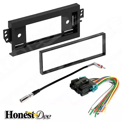 99-3300 Aftermarket Single-DIN Car Stereo Mount & Wires Radio Install Dash Kit  • $19.95