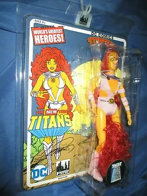 TEEN TITANS Figures Company Mego Figure SIGNED George Perez EXCLUSIVE Starfire • $59.99