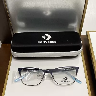 NEW CONVERSE CV3002 411 Matte Obsidian EYEGLASSES 52-16-140mm W/ Case • $59.99