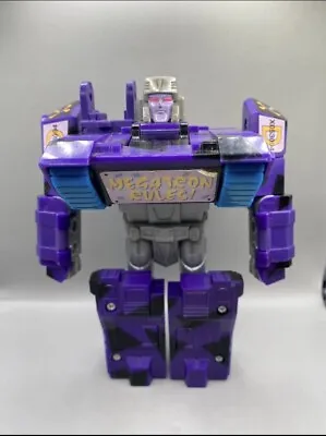 1993 Hasbro G2 HERO Purple Megatron Rules Transformers Tank - Incomplete • $14