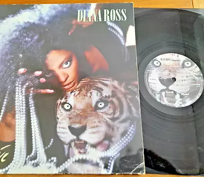 Diana Ross -    Eaten Alive  -   UK CAPITOL  LP   -  With Inner Sleeve - EX/ EX • £3.99