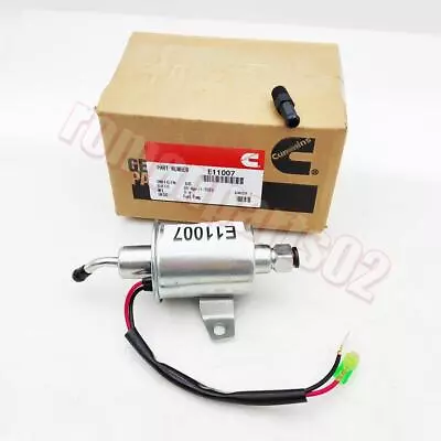 Fuel Pump For Onan 4000 RV Cummins Generator 4KW Microlite 12V MicroQuiet E11007 • $29.91