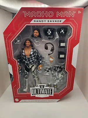 MACHO MAN RANDY SAVAGE Mattel Creations WWE Ultimate Edition New Gen WWF Figure • $94.99