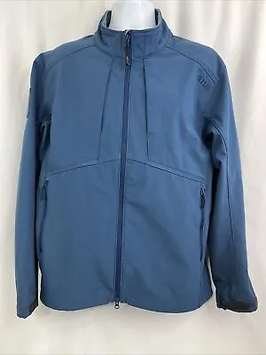 5.11 Tactical Jacket Mens Style #78005 Sierra Softshell Blue Size L • $54.99