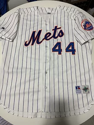 1995 Russell Diamond Collection New York Mets Jason Isringhausen Jersey 52 2XL • $150