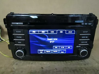 13-15 Mazda CX-9 Radio Navigation Display Screen CD Player Receiver Tk2166dv0c • $31