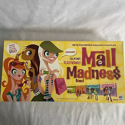 2005 Mall Madness Electronic Board Game/Milton Bradley Complete Great Condition • $28.99