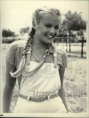 1980 Press Photo Actress Charlene Tilton - Mjx68071 • $12.99